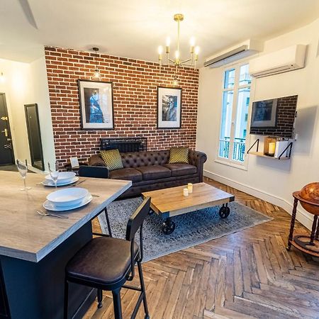 Jacuzzi-Nice Quartier Des Musiciens-Loft Bagian luar foto