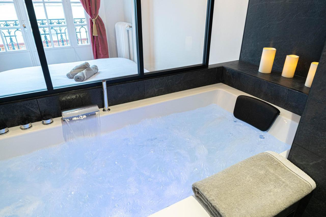 Jacuzzi-Nice Quartier Des Musiciens-Loft Bagian luar foto